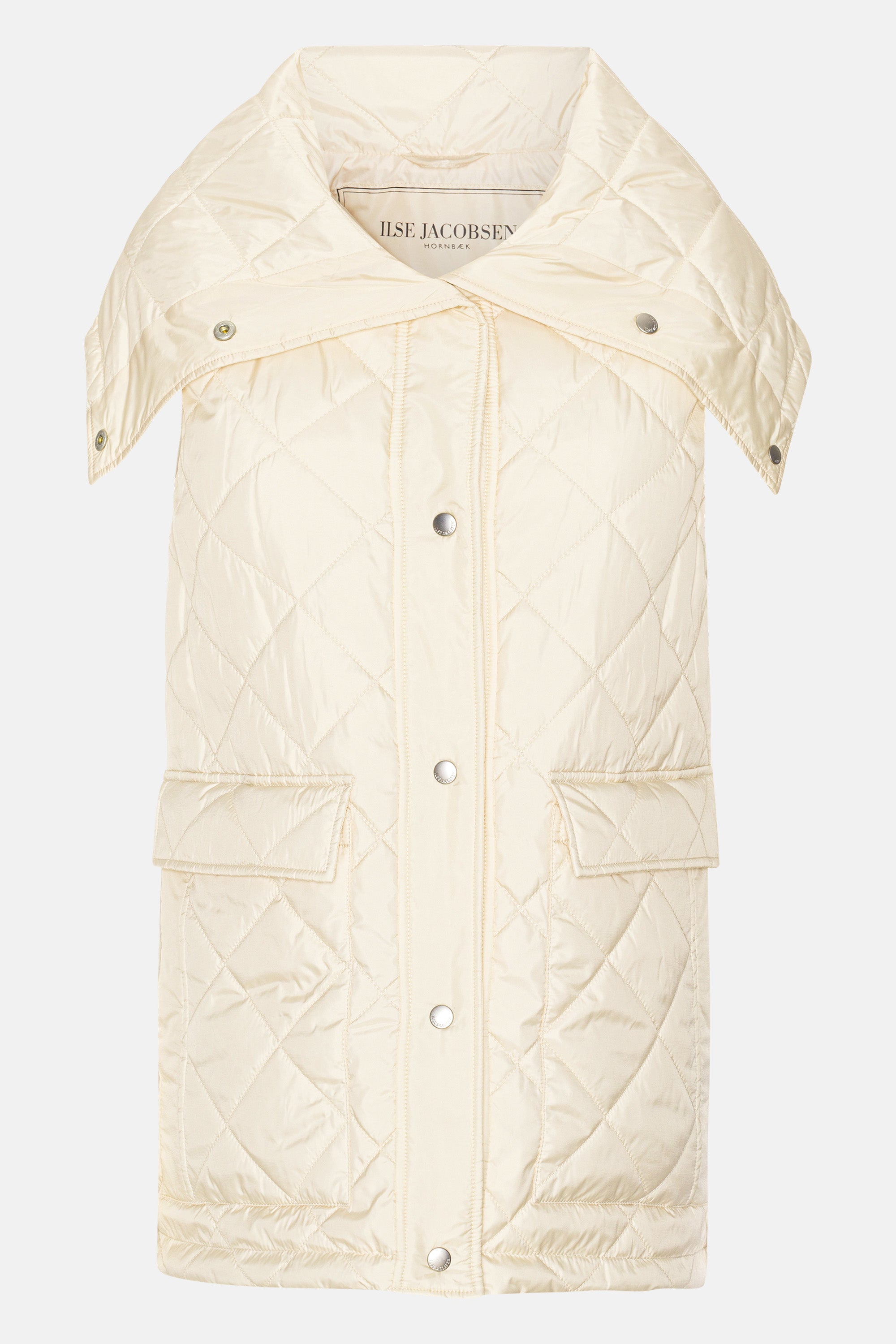 Ilse Jacobsen Hornbæk Outerwear Gepolsterte Weste Vest 102 Whitecap